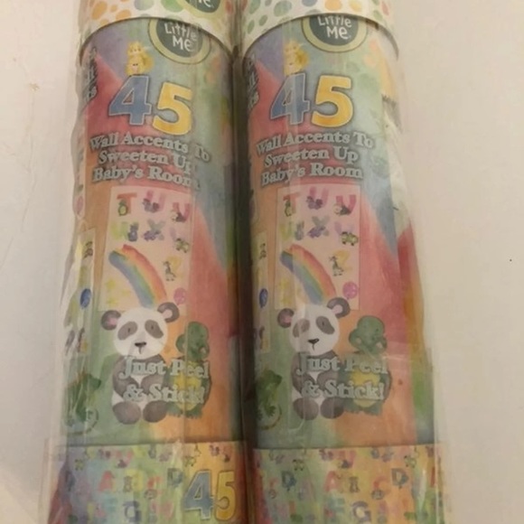 children’s peel and stick ABC baby animals wall accents - Picture 1 of 1